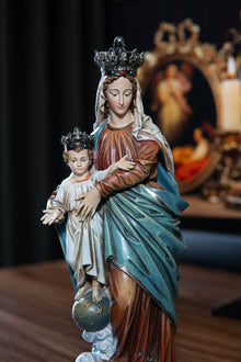 Hand-Painted Our Lady of Victory Statue Virgin Mary Blessed Mother Statues Catholic Gifts