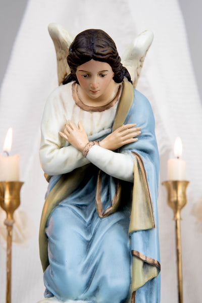 Kneeling Angel Statues, Praying Angel Figurines, Catholic Altar Decor, Religious Angel Sculpture, Bringing Peace & Faith Your Sacred Space