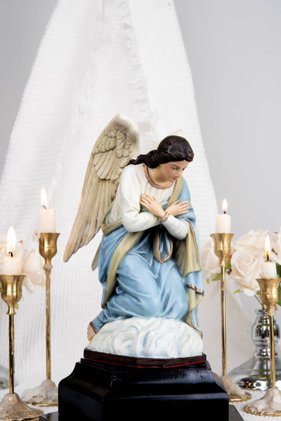 Kneeling Angel Statues, Praying Angel Figurines, Catholic Altar Decor, Religious Angel Sculpture, Bringing Peace & Faith Your Sacred Space