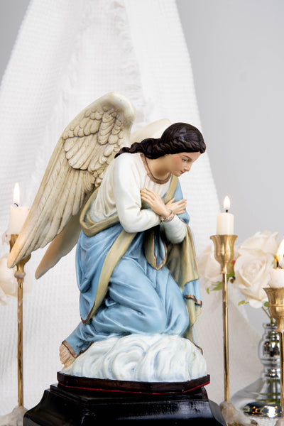 Kneeling Angel Statues, Praying Angel Figurines, Catholic Altar Decor, Religious Angel Sculpture, Bringing Peace & Faith Your Sacred Space
