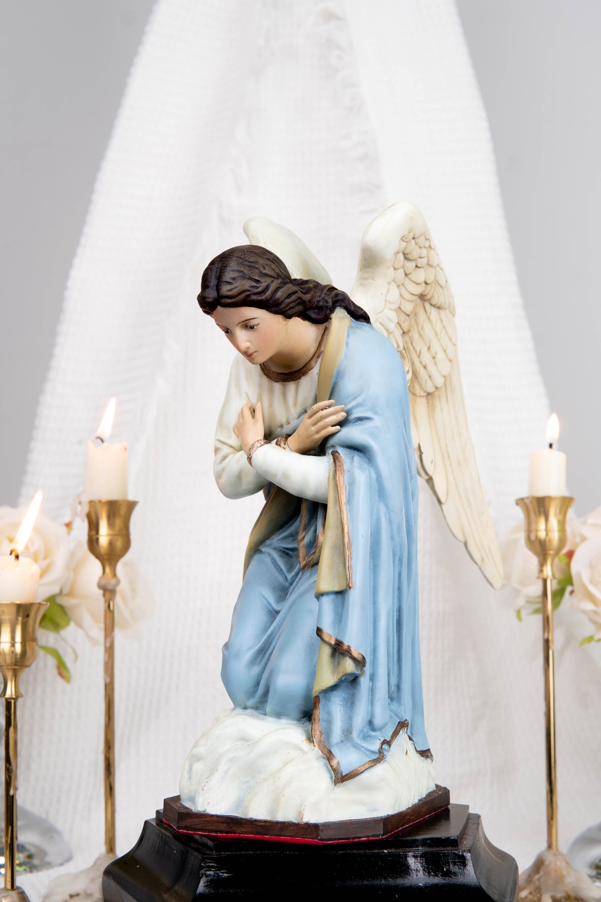 Kneeling Angel Statues, Praying Angel Figurines, Catholic Altar Decor, Religious Angel Sculpture, Bringing Peace & Faith Your Sacred Space
