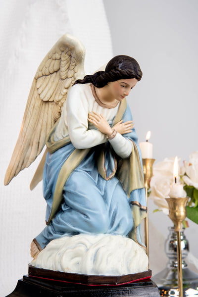 Kneeling Angel Statues, Praying Angel Figurines, Catholic Altar Decor, Religious Angel Sculpture, Bringing Peace & Faith Your Sacred Space