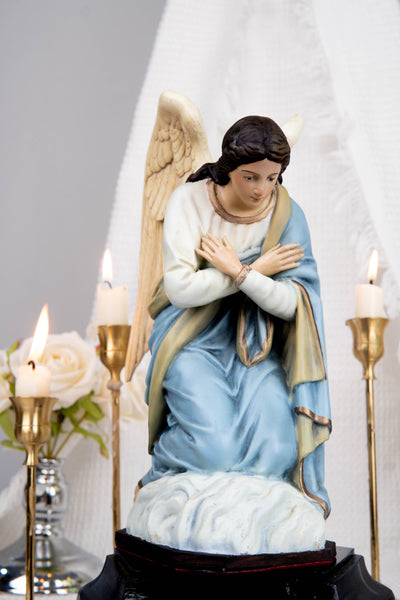 Kneeling Angel Statues, Praying Angel Figurines, Catholic Altar Decor, Religious Angel Sculpture, Bringing Peace & Faith Your Sacred Space