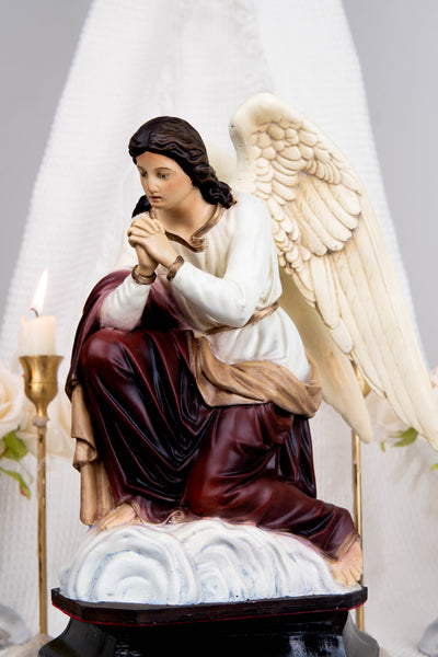 Kneeling Angel Statues, Praying Angel Figurines, Catholic Altar Decor, Religious Angel Sculpture, Bringing Peace & Faith Your Sacred Space