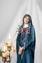 Our Lady of Sorrows Statue – Virgin Mary Statue, Beautiful Catholic Decor, Catholic Gifts, Meaningful Gifts for Catholic Women
