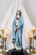 Our Lady of Sorrows Statue with One Sword - Virgin Mary Statue, Beautiful Catholic Decor, Catholic Gifts, Gifts for Catholic Women.