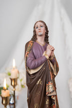 Hand-Painted St. John Apostle Statue – Catholic Decor & Meaningful Christian Gifts, Gifts for Catholic Women, Catholic Home Decor