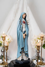 Our Lady of Sorrows Statue with One Sword - Virgin Mary Statue, Beautiful Catholic Decor, Catholic Gifts, Gifts for Catholic Women.