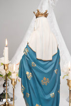Our Lady of Grace Statue 15.8" – Virgin Mary Statue with Crown, Catholic Home Decor, Altar Decor, Catholic Gifts for Women, Mary Statue