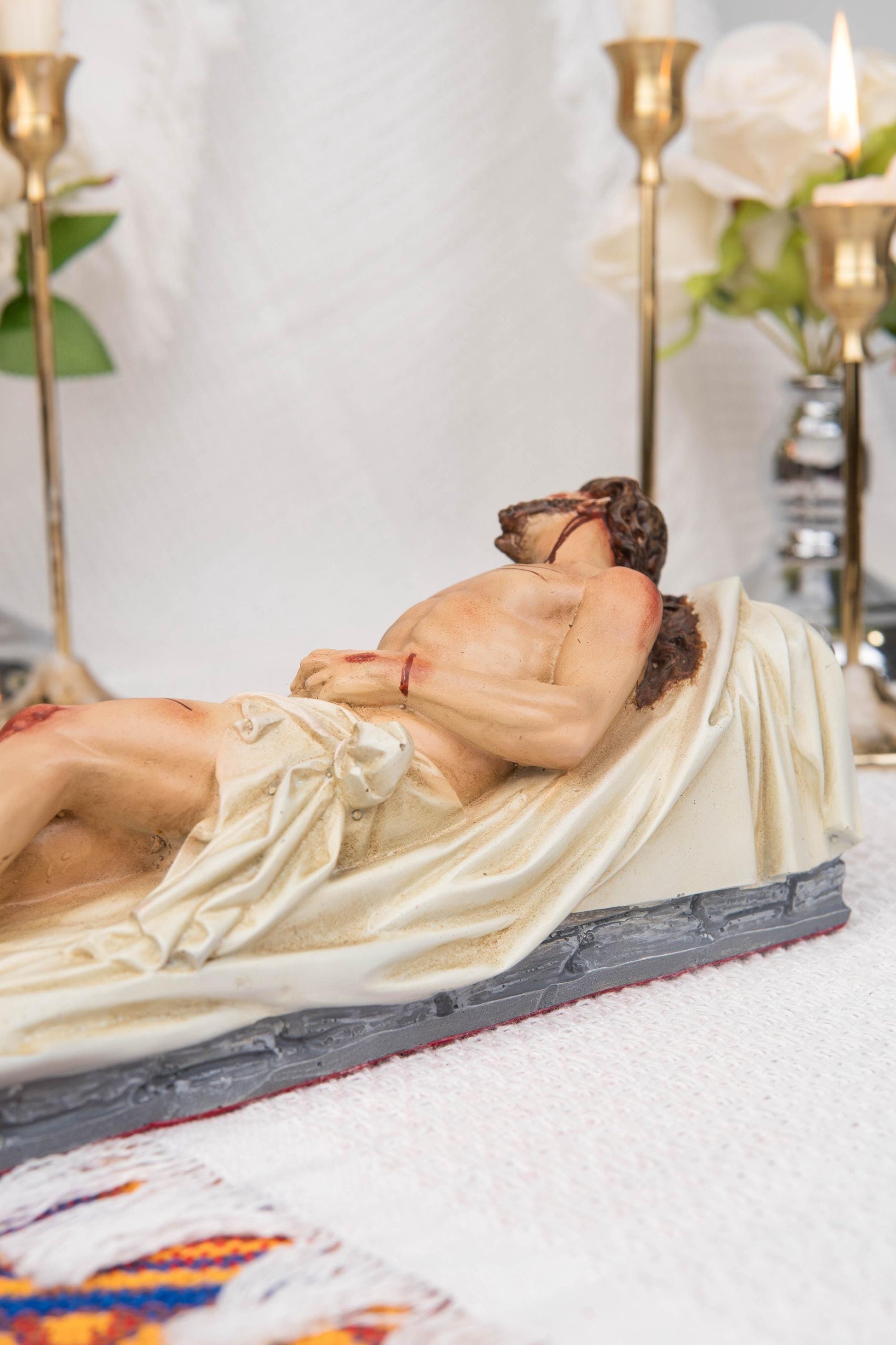 The Burial of Jesus Statue