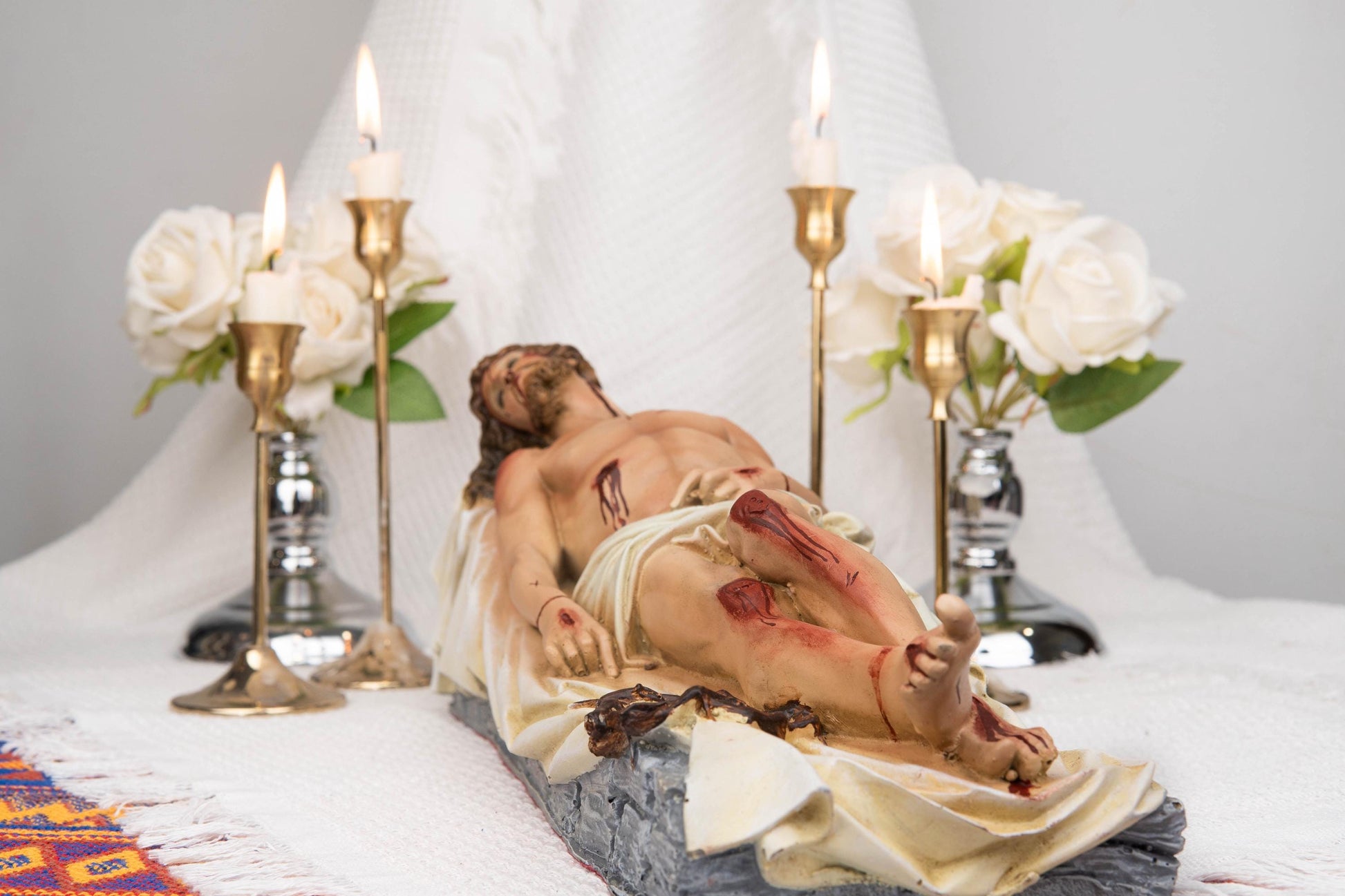 The Burial of Jesus Statue