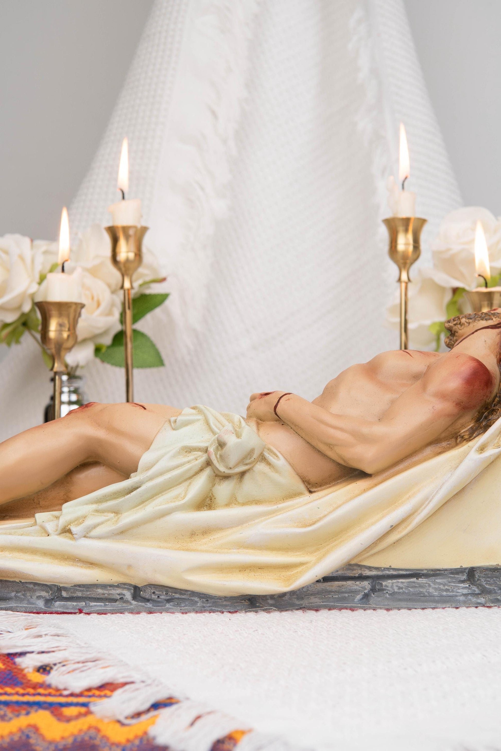 The Burial of Jesus Statue
