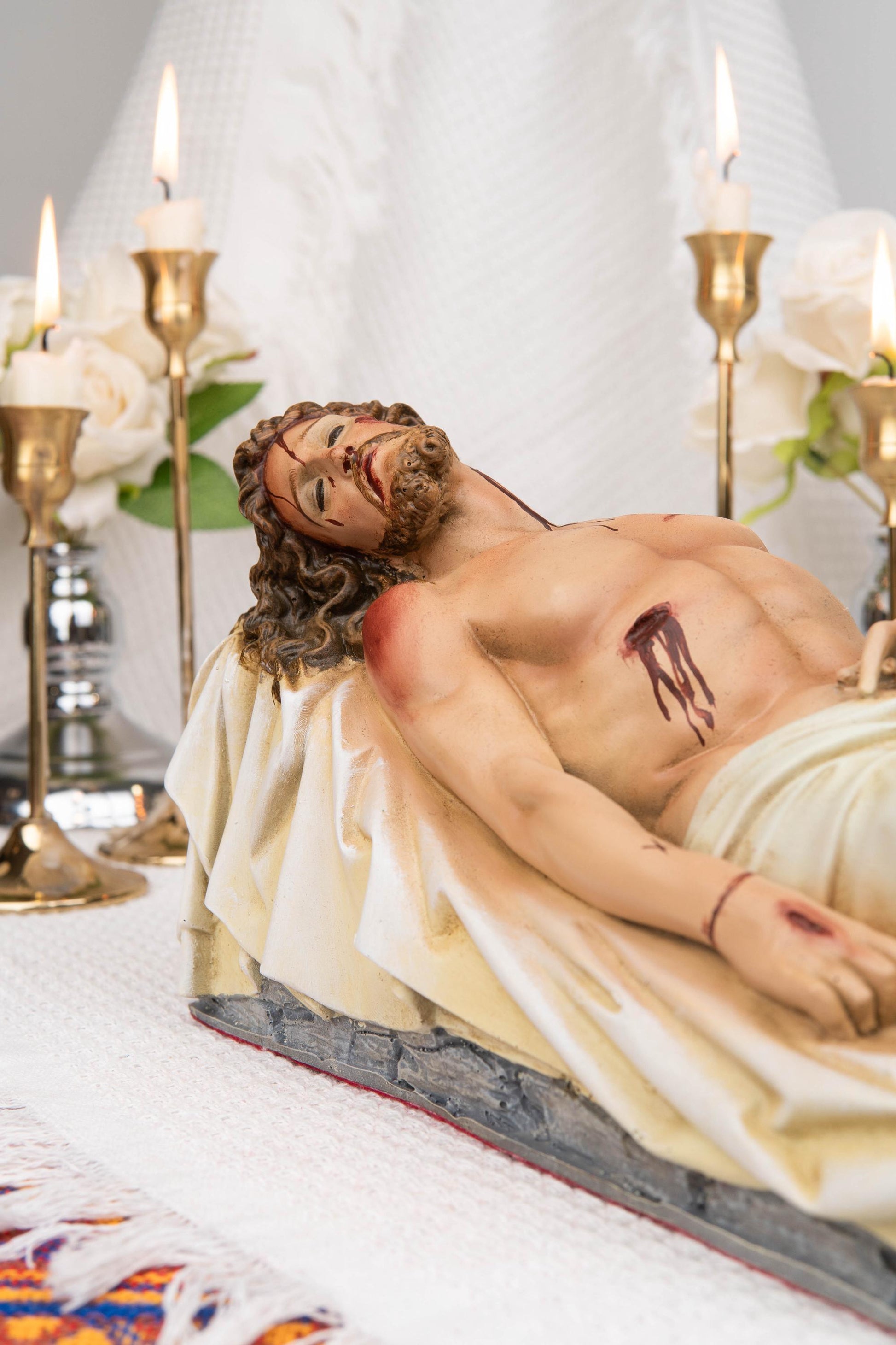 The Burial of Jesus Statue
