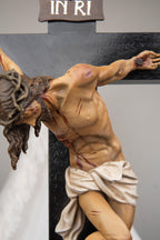 Catholic Crucifix Statue – Tabletop Standing Cross, Jesus Christ Crucifix, Religious Decor for Home Altar, Catholic Gift for Women