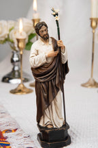 Catholic Gift Set for Couples -  Our Lady of Grace Virgin Mary & Saint Joseph Figurines, Altar Decor, Religious Decor, Home Altar Corner