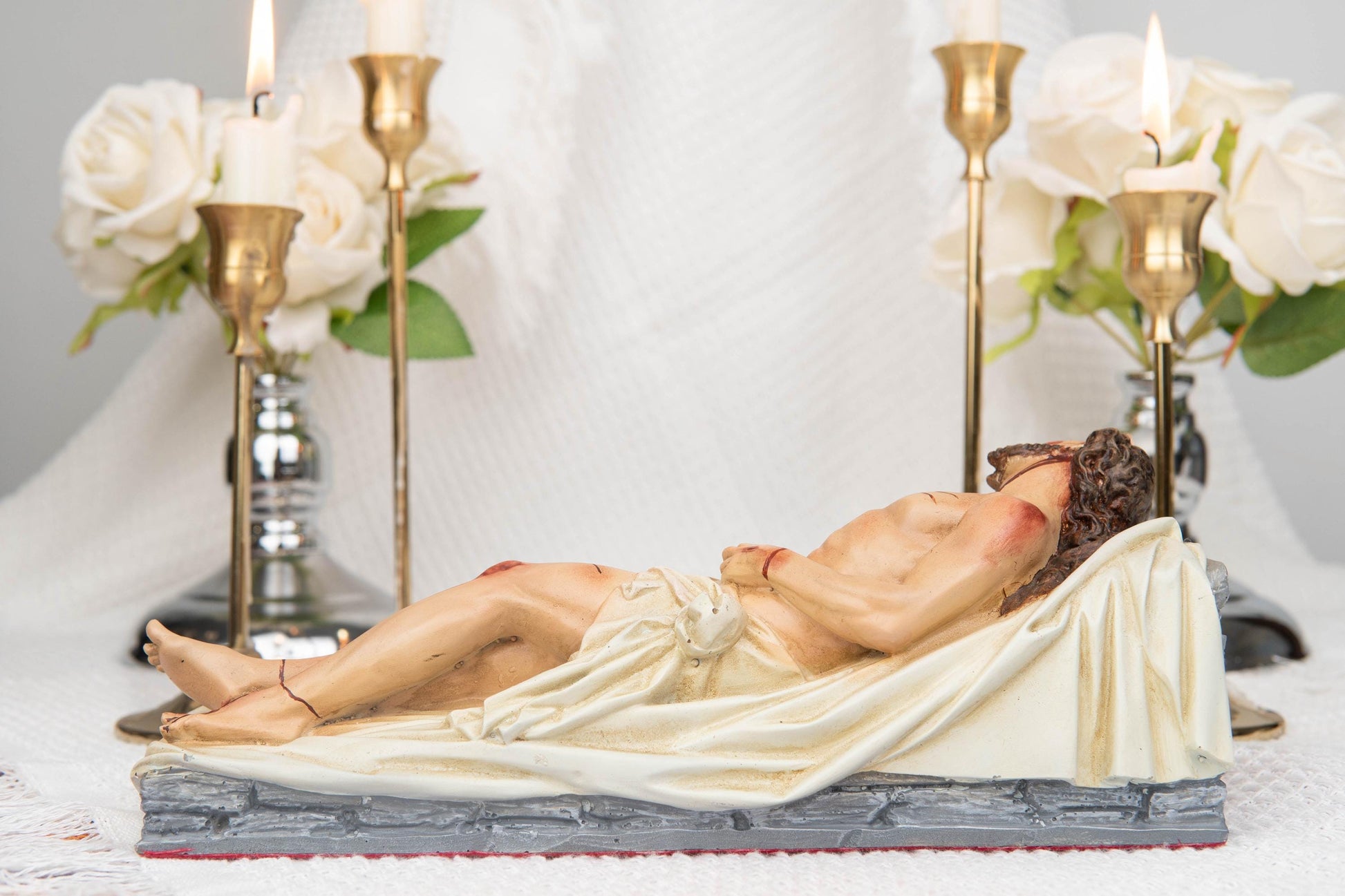 The Burial of Jesus Statue