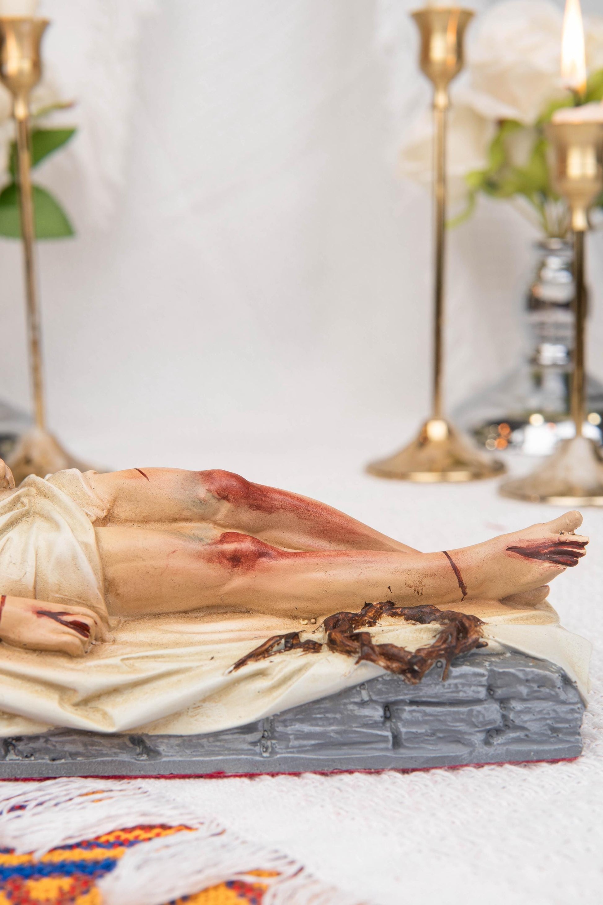 The Burial of Jesus Statue