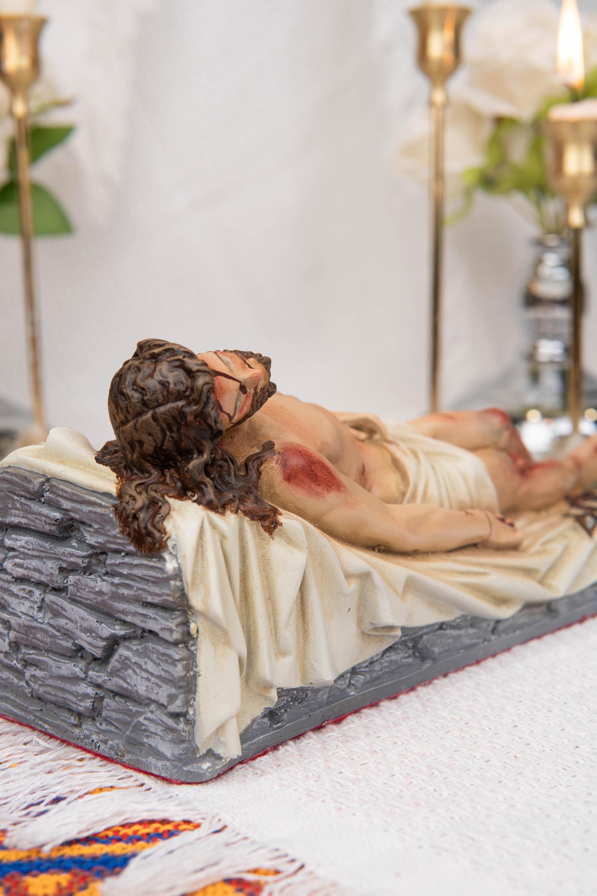 The Burial of Jesus Statue