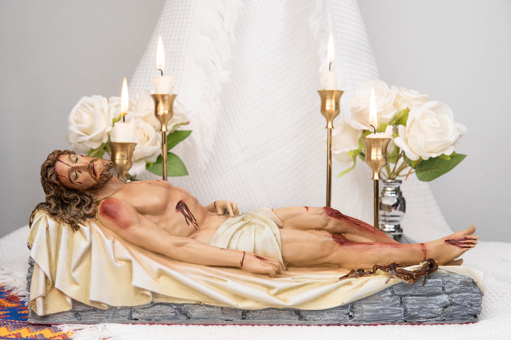 The Burial of Jesus Statue