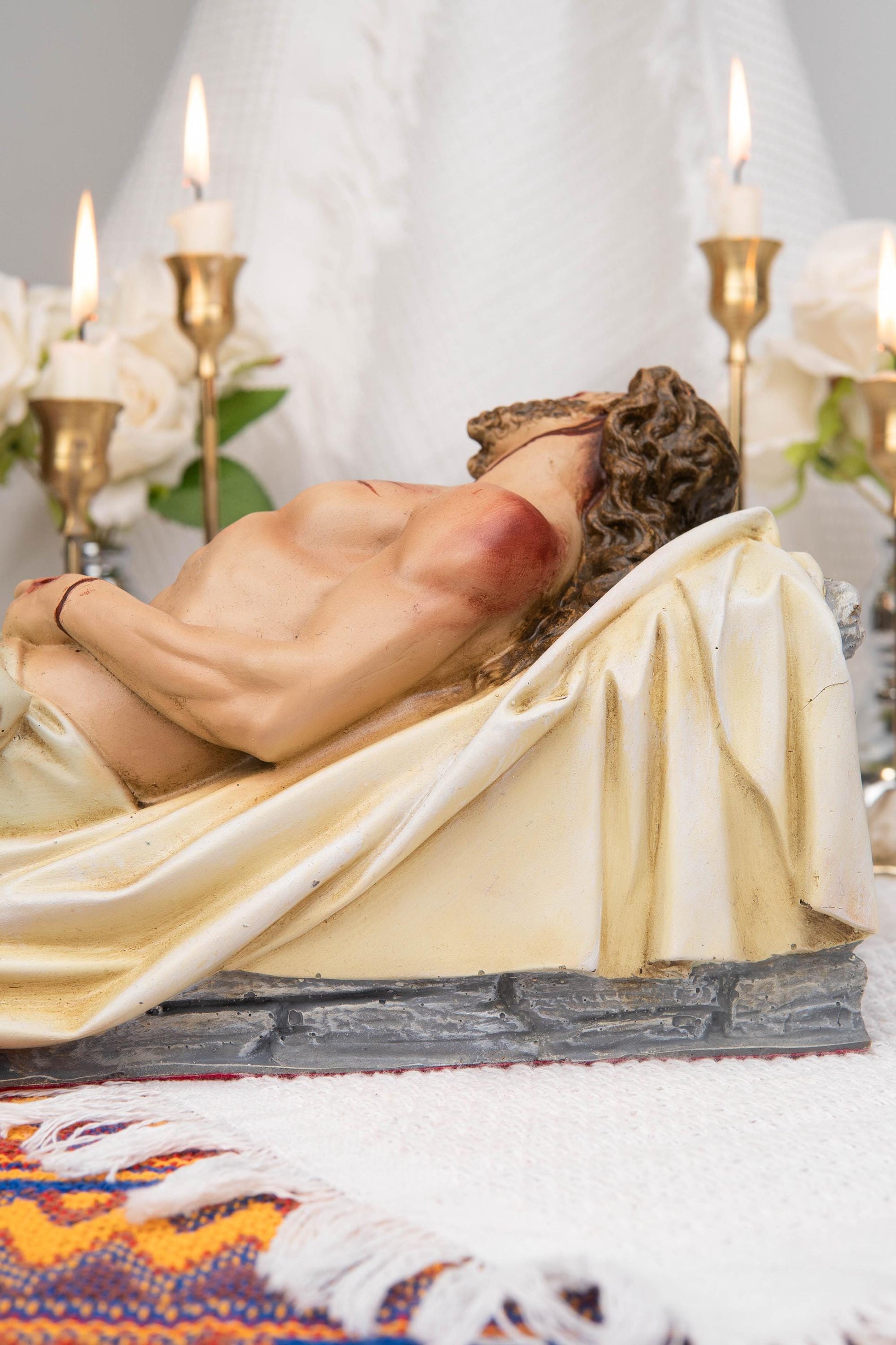 The Burial of Jesus Statue