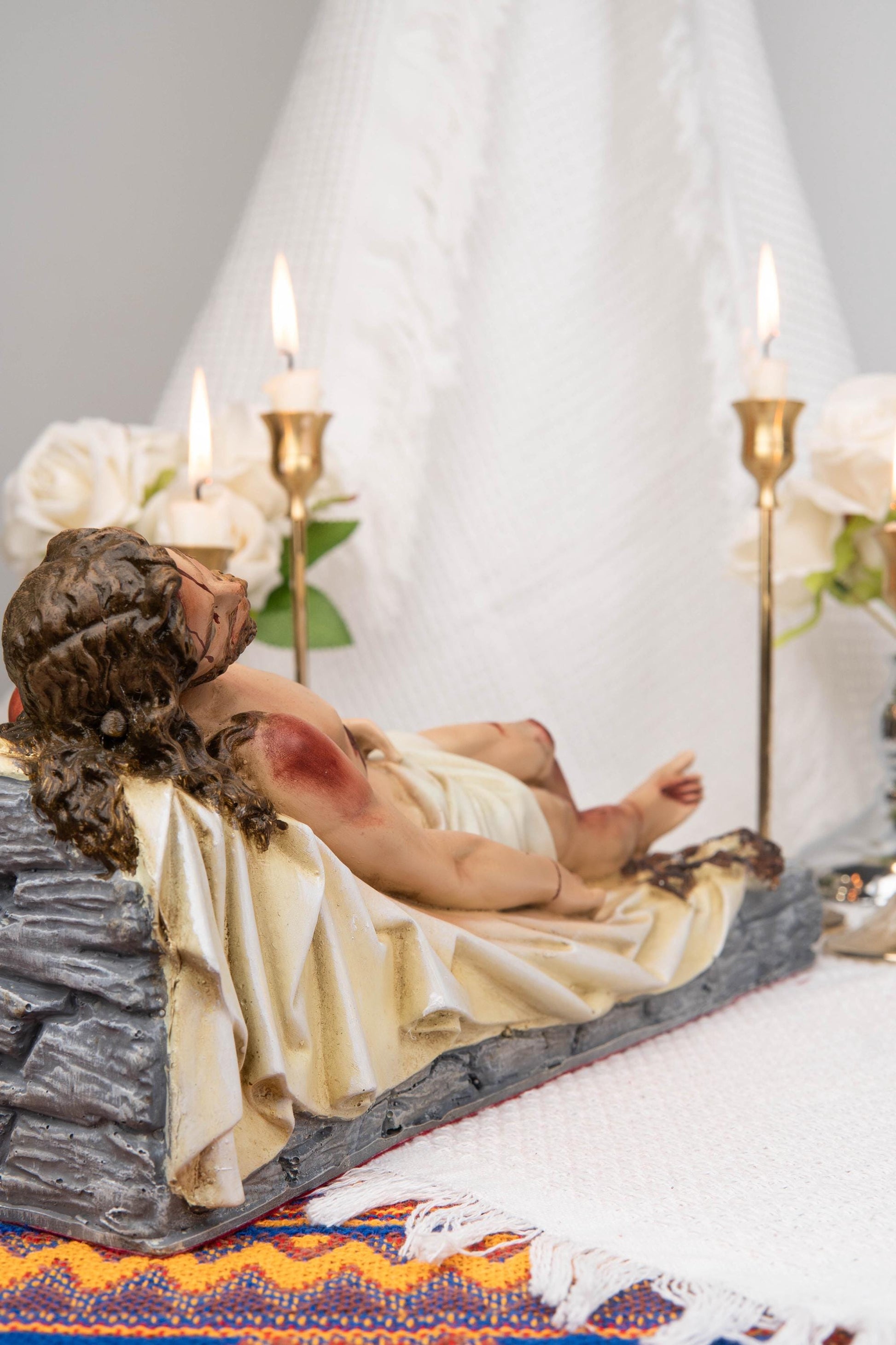 The Burial of Jesus Statue