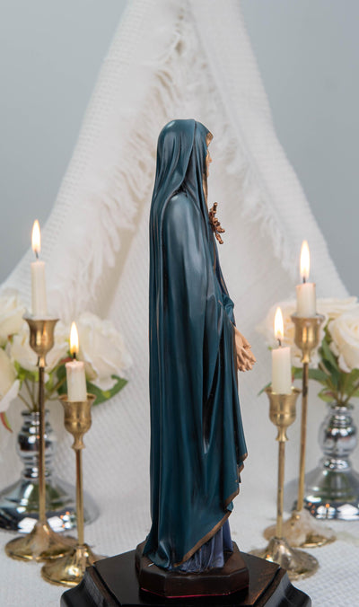Premium Hand Painted Our Lady of Sorrows Statue