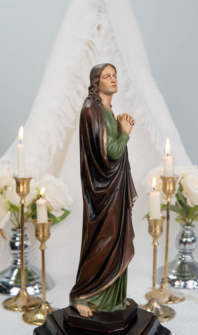 Premium Hand-Painted St John Apostle Statue