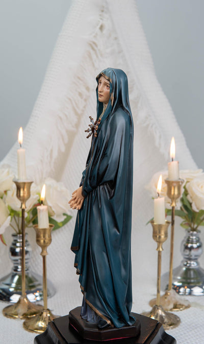 Premium Hand Painted Our Lady of Sorrows Statue