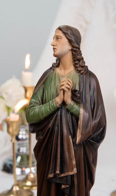 Premium Hand-Painted St John Apostle Statue