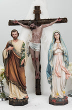 Catholic Statue Set: Our Lady of Sorrows & St John Apostle, Religious Figurines, Catholic Home Decor, Altar Decor, Catholic Gifts Women