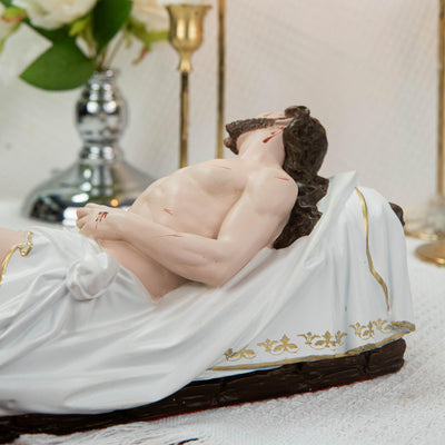 The Burial of Jesus Statue 11.8" - Catholic Jesus Figurine for Holy Week, Good Friday Easter Prayer, Christian Home Altar Decor