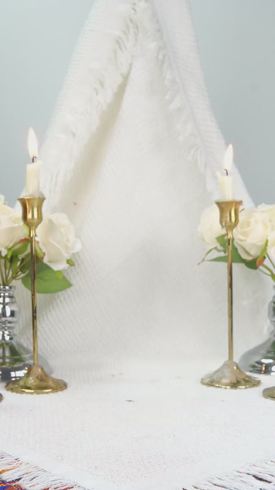 Premium Hand-Painted Catholic Statue Set: Our Lady of Sorrows & St John Apostle