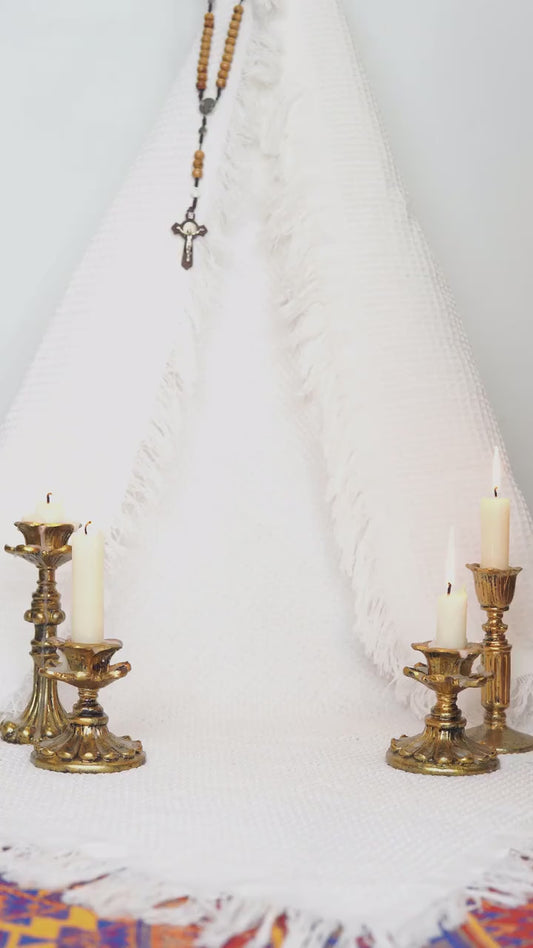 Our Lady of Fatima Statue - Virgin Mary Statue, Mother Mary Catholic Decor Religious Figurine Catholic Gifts & Gifts for Catholic Women