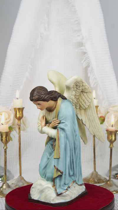 Kneeling Angel Statues, Praying Angel Figurines, Catholic Altar Decor, Religious Angel Sculpture, Bringing Peace & Faith Your Sacred Space